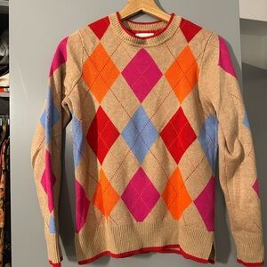 Charter Club Men's Argyle Sweater - Red, Pink, Orange, Blue, Tan